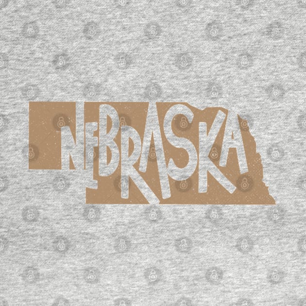 Nebraska Vintage Lettering by Commykaze